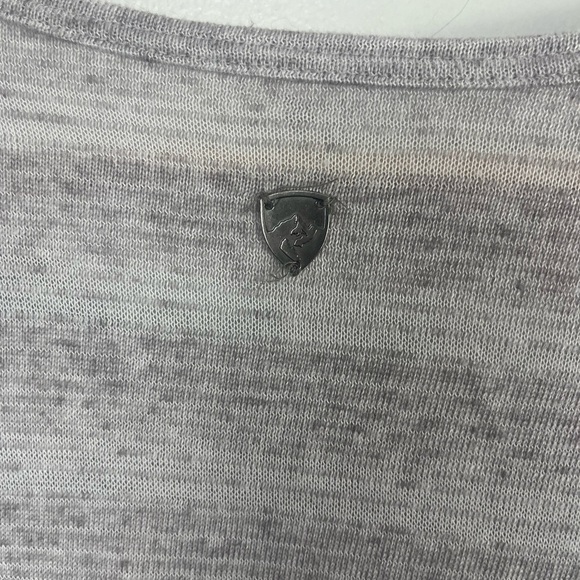 Kuhl Sylvie Sweater Women's Grey Linen Blend size small - Picture 9 of 9